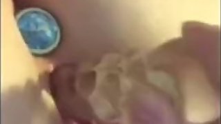 Indulging in butt plug and sex toys