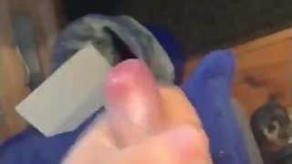 LEAK Teen try to cum but he is to sensitive