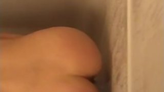 Caught my step sister masturbating in the shower