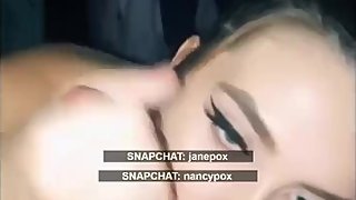 Cute Young sister sucking my cock & Balls Snapchat Exclusive