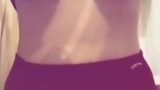 Girl with big tits, 18 years old