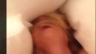 BLACK BULL MAKES BLONDE WIFE CUMS HARD(SNAPCHјT - giacatx)