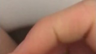 Young Chinese teen male solo masturbation penis close-up