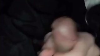 Sneaky handjob in Uber