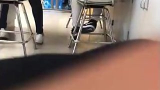 recording TeenТs ass In Class