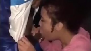 Getting head at parking spot. Her bestfriend recordin