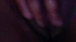 Moaning while I squirt in the shower.