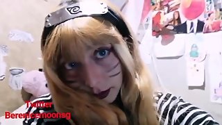 Amateur naruto cosplay, jutsu sexy