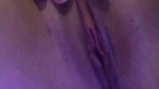 Playing with my pussy before class