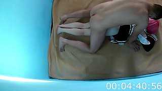 The maid satisfies the host. HIDDEN CAMERA No. 12