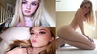 POV- Young girl ride and get creampied in her bedroom Amateur