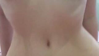 Spanked teen girl rides a dick like a horse