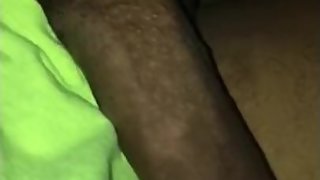 Playing With Big Black Cock!