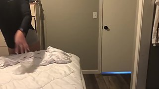 Brand New Angle! Love Spying on her!!$