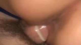 Fucking and cumming in my little stepsister while parents are home