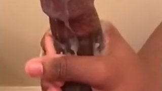 Soft moaning **Huge Cumshot**