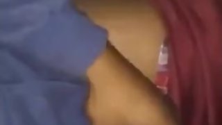 Ebony gets dicked down while her parents are in the other room