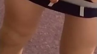 Fit English teen goes from soft to hard on snapchat