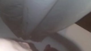 Big Hairy Cock Gets Soapy and Wet In The Shower