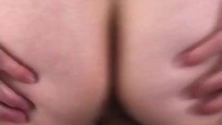 Riding Reverse Cowgirl Close Up