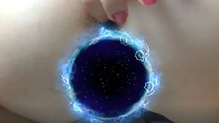 Farting asshole close up. Girl fart on cam