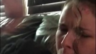 unwanted cum in mouth