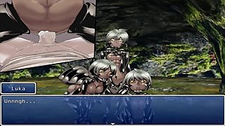 A guy is reverse gangbanged by a group of ant girls