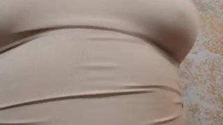 Feedafattyfull- latina bbw babe bouncing,jumping,dancing in panties