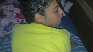 brunette asking for doggystyle cock