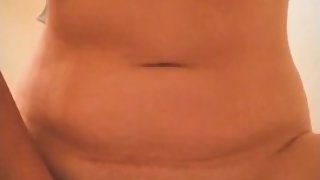 Petite Teen Girl Fucks Large Dildo