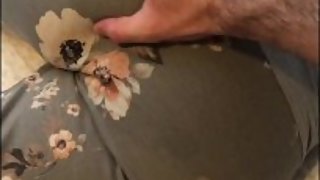 Sleeping babysitter gets her ass rubbed... Surprise ending when she wakes u