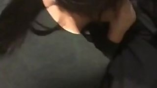 Sucking security guard