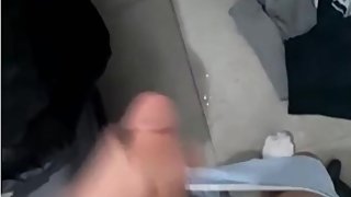 HOT ARAB STRAIGHT GUY JERKING OFF WITH LONG THICK COCK