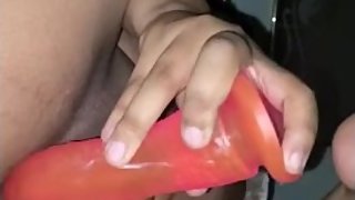 ASSPLAY TEASE W DILDO (QUICK VID)