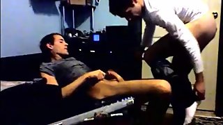 Two teens with huge cocks, suck and fuck...