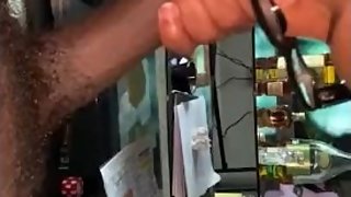 Ebony Teen Sucks Her BFТs Boyfriends Dick,Rides it &Then Tastes  Herself