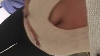 Trying on 650cc sizers breast implants for you!