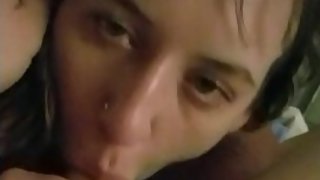 whore likes to deepthroat and gag on my coke dick