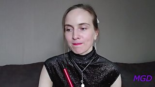RUSSIAN FEMDOM PART 3: PORN STAR ANSWERS QUESTIONS ABOUT STRAP-ON & FISTING