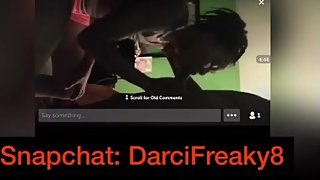 Periscope Hoe sucking dick in a private periscope