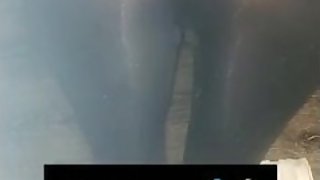 SNAPCHAT STORY DAY 4 - Working out my Big ASS in the Kitchen