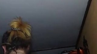 Amateur teen riding dick