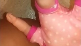Extreme insertions baby doll in pussy