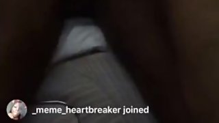 4 GIRLS TWERKING NAKED ON IG LIVE!!