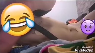 (The foot) abusive teen showing his body