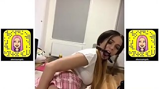 Fit Alexis Playing With A Big Dildo