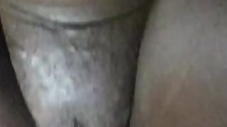 Bitch with fat pussy gets back blow out.