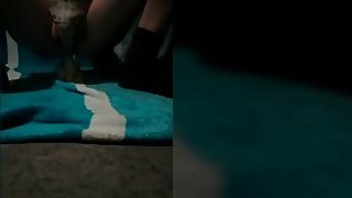 Dildo riding compilation. Young teen boy with tight asshole uses dildo