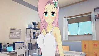 (3D Hentai)(MLP Equestria Girls) Sex with Fluttershy