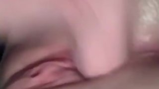 Young Snapchat teen fucks her little pussy with a dildo for me
